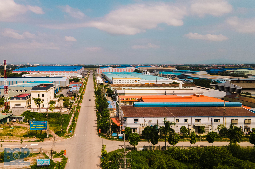Bắc Giang: Tăng doanh nghiệp hoạt động sản xuất kinh doanh trong khu công nghiệp
