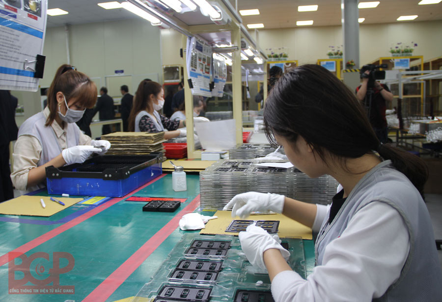 Bắc Giang: Chỉ số sản xuất công nghiệp 8 tháng tăng 29,9%