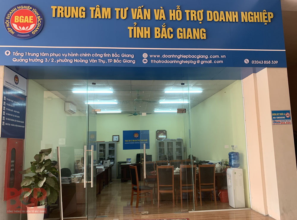 Trung tâm Tư vấn và Hỗ trợ Doanh nghiệp tỉnh Bắc Giang